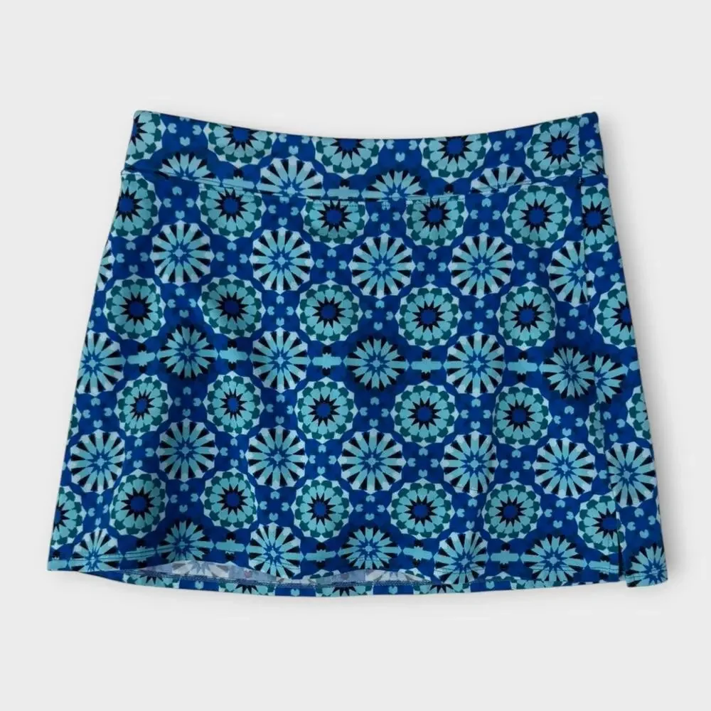 Tranquility by Colorado Trading Small Blue Pattern Skort